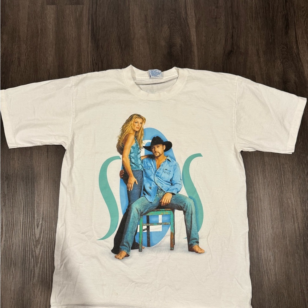 Vintage 2000 Tim McGraw & Faith Hill Soul Tour Shirt